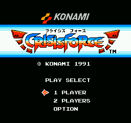 Crisis Force screenshot 3 for Famicom